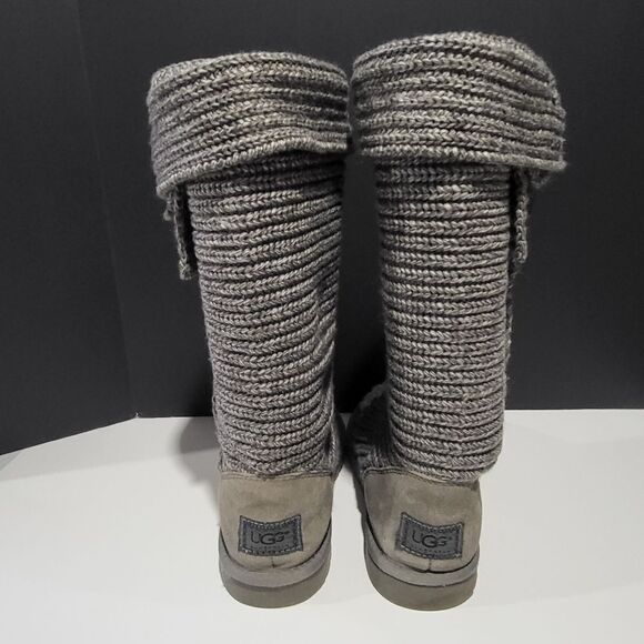 Ugg Gray Tall Booties - Picture 1 of 8